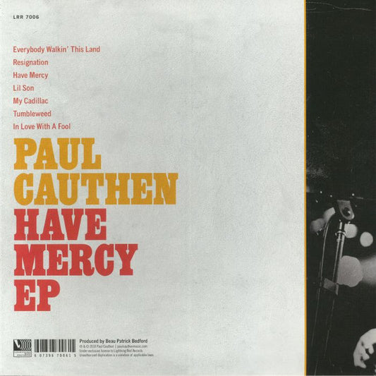 Paul Cauthen : Have Mercy (12", EP, Tra)