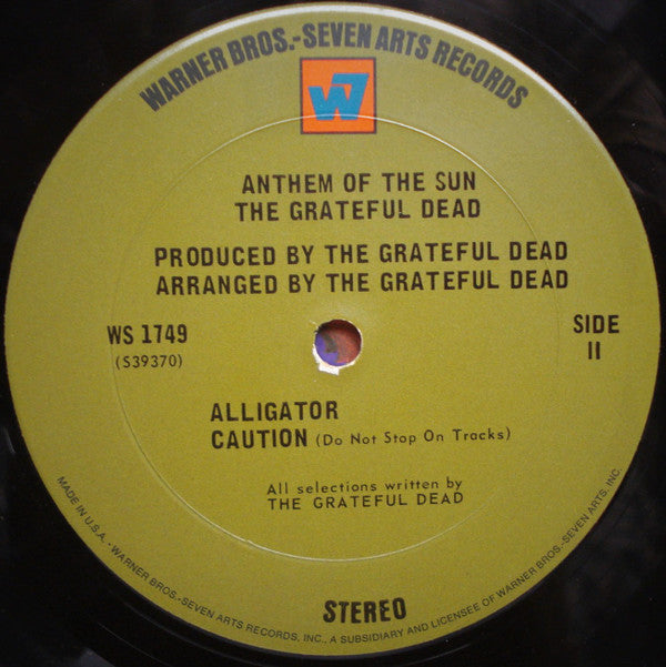 The Grateful Dead : Anthem Of The Sun (LP, Album, Pit)