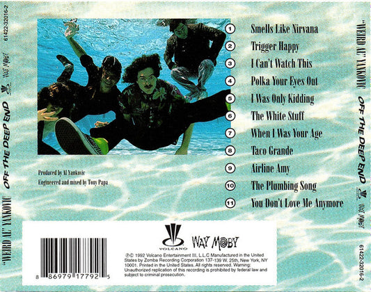 "Weird Al" Yankovic : Off The Deep End (CD, Album, RE, Son)