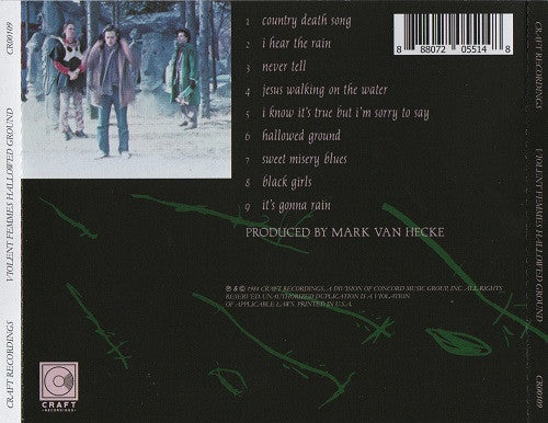 Violent Femmes : Hallowed Ground (CD, Album, RE)