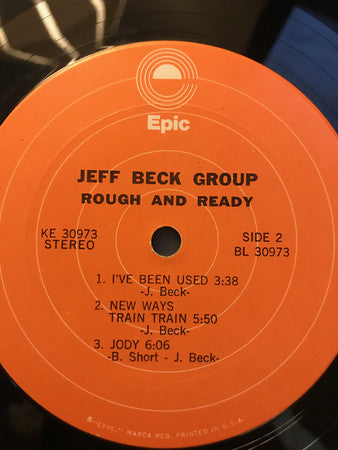 Jeff Beck Group : Rough And Ready (LP, Album, RE, Pit)