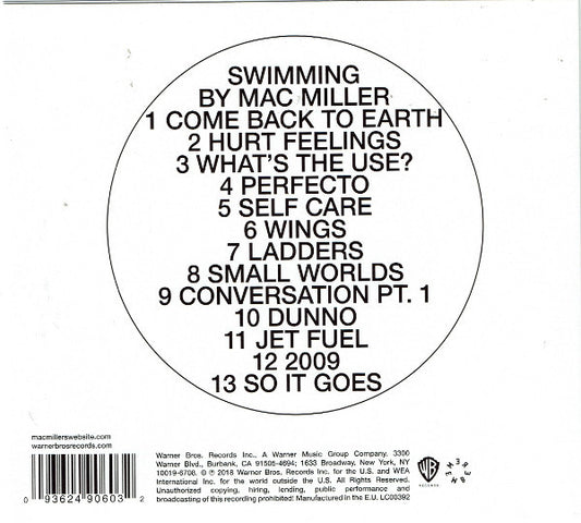 Mac Miller : Swimming (CD, Album)