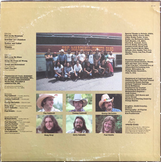 The Marshall Tucker Band : Searchin' For A Rainbow (LP, Album, San)