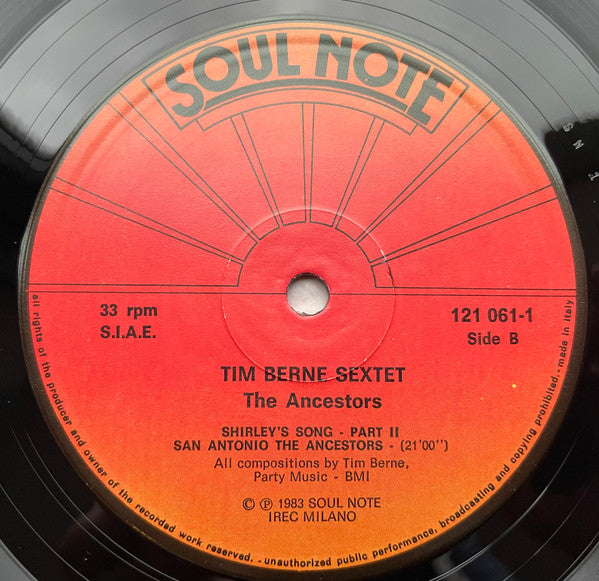 Tim Berne Sextet : The Ancestors (LP, Album)