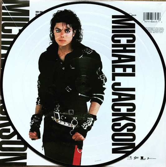 Michael Jackson : Bad (LP, Album, Pic, RE)
