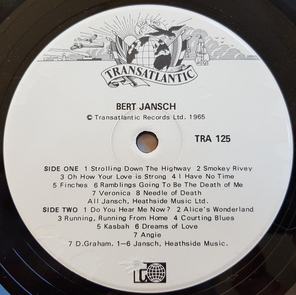 Bert Jansch : Bert Jansch (LP, Album, RE)