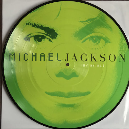 Michael Jackson : Invincible (2xLP, Album, Pic, RE)