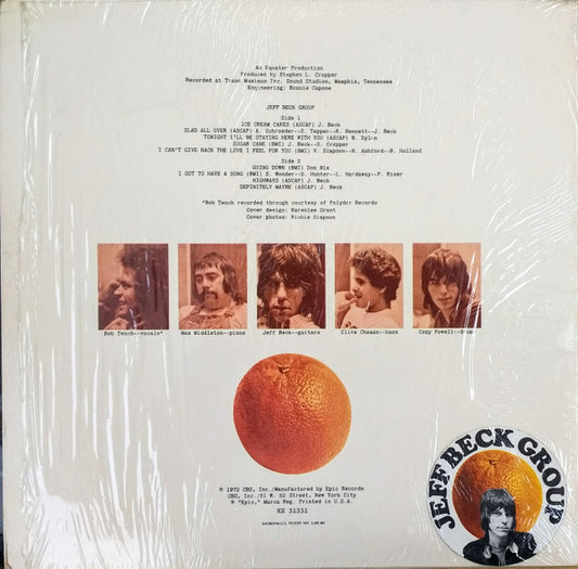 Jeff Beck Group : Jeff Beck Group (LP, Album)