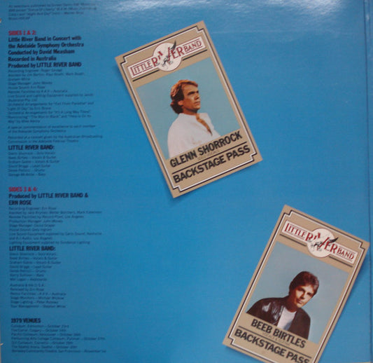 Little River Band : Backstage Pass (2xLP, Album, Win)