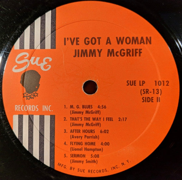 Jimmy McGriff : I've Got A Woman (LP, Album, Mono)