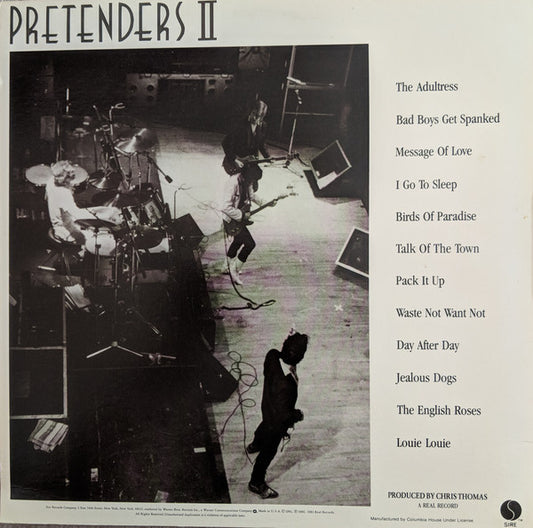 The Pretenders : Pretenders II (LP, Album, Club, Col)