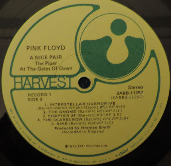 Pink Floyd : A Nice Pair (2xLP, Comp, Cen)