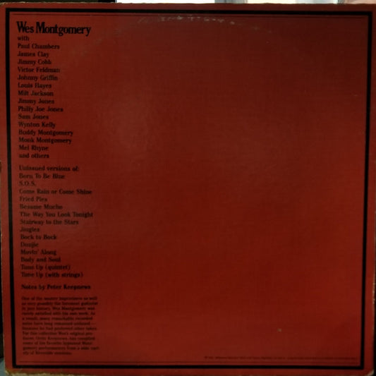 Wes Montgomery : The Alternative Wes Montgomery (2xLP, Album, Comp, RM, Ter)