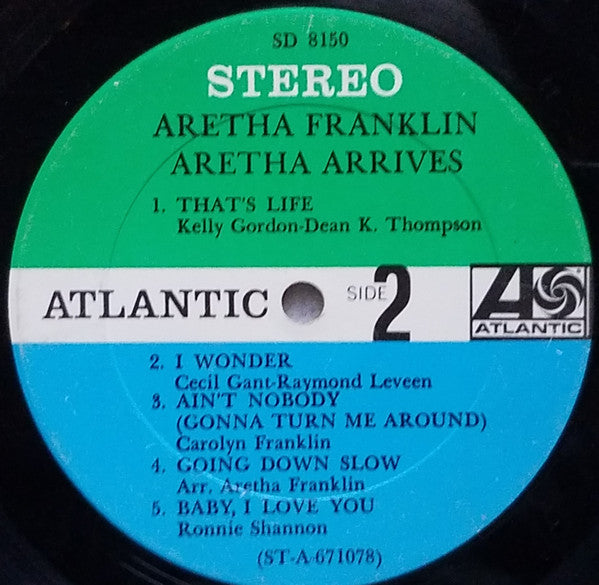 Aretha Franklin : Aretha Arrives (LP, Album, Ter)