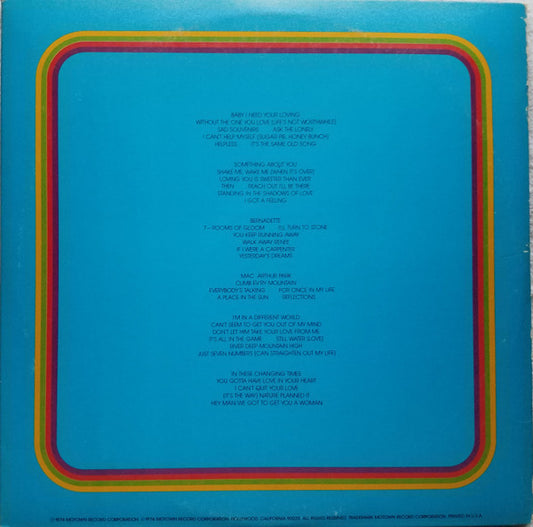 Four Tops : Anthology (3xLP, Comp, SRP)