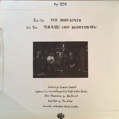 The Pogues & The Dubliners : The Irish Rover (7", Single, Mat)