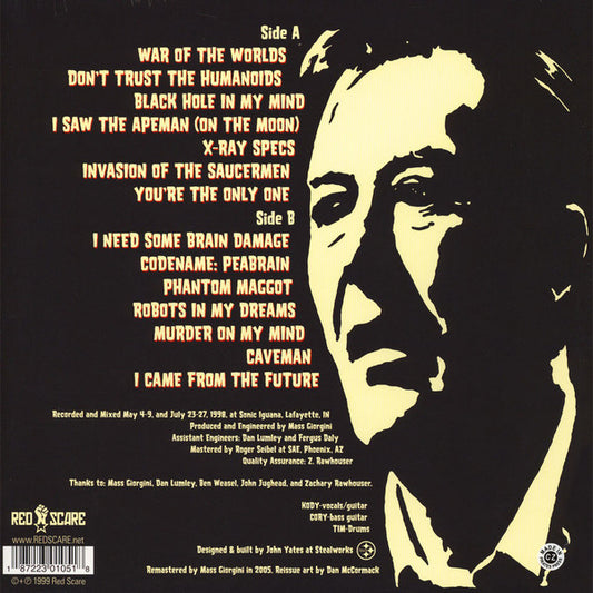 The Lillingtons : Death By Television (LP, Album, RE, RM)