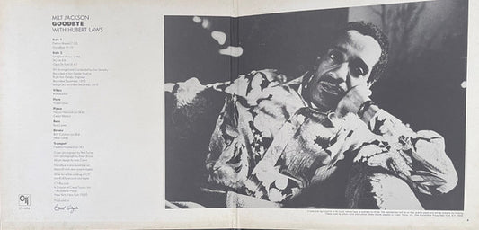 Milt Jackson With Hubert Laws : Goodbye (LP, Album, Gat)