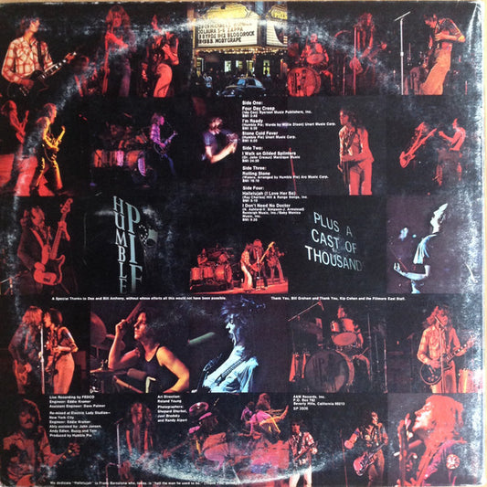 Humble Pie : Performance Rockin' The Fillmore (2xLP, Album, San)