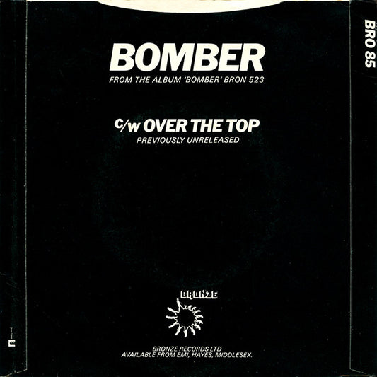 Motörhead : Bomber (7", Single, Ltd, Blu)