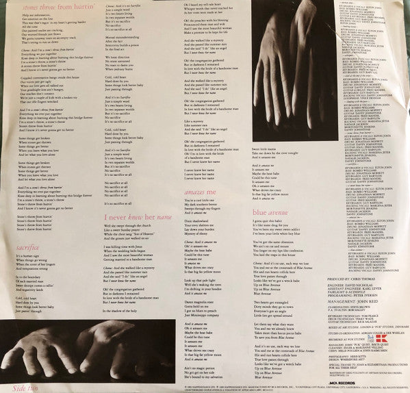 Elton John : Sleeping With The Past (LP, Album, Club, CRC)