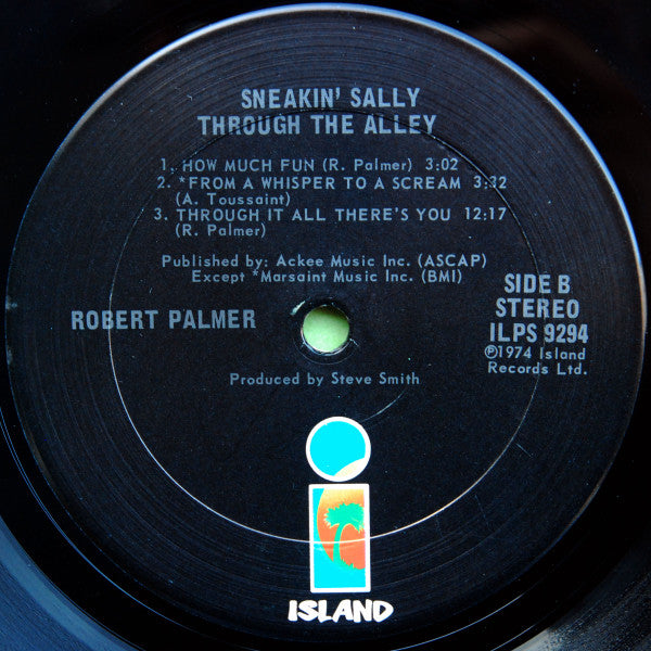 Robert Palmer : Sneakin' Sally Through The Alley (LP, Album, San)