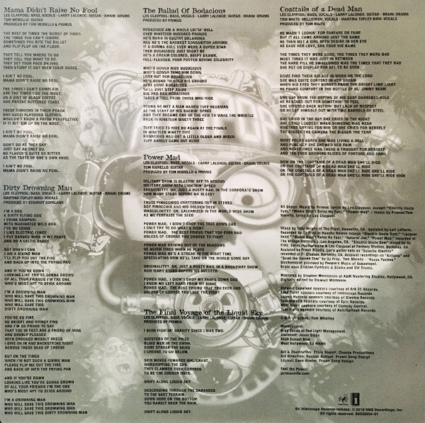 Primus : Antipop (2xLP, Album, RE, RM, 180)