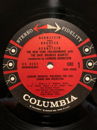The Dave Brubeck Quartet : Bernstein Plays Brubeck Plays Bernstein (LP, Pit)
