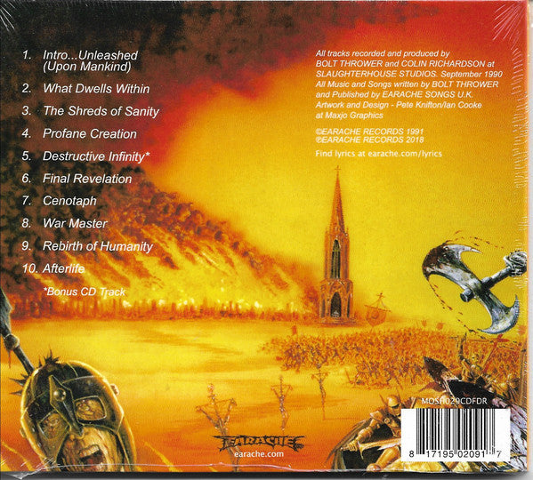 Bolt Thrower : War Master (CD, Album, RE, RM, Dig)
