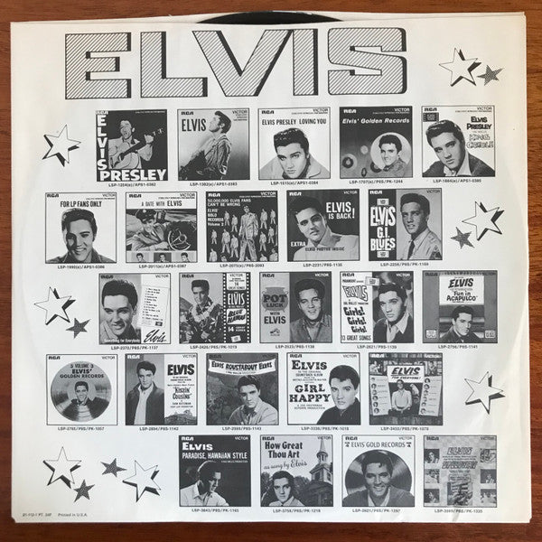 Elvis Presley : Harum Scarum (LP, Album, RE, In)