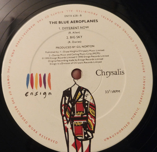 The Blue Aeroplanes : Jacket Hangs (12", Single)