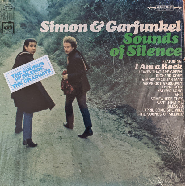 Simon & Garfunkel : Sounds Of Silence (LP, Album, Pit)