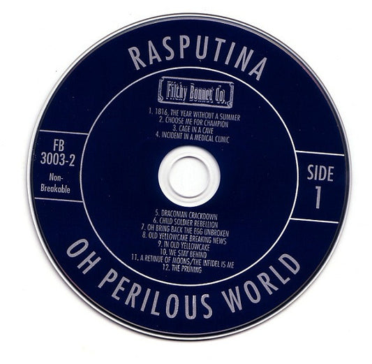 Rasputina : Oh Perilous World (2xCD, Album)
