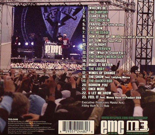 E.M.C. (4) : The Show (CD, Album, Dig)