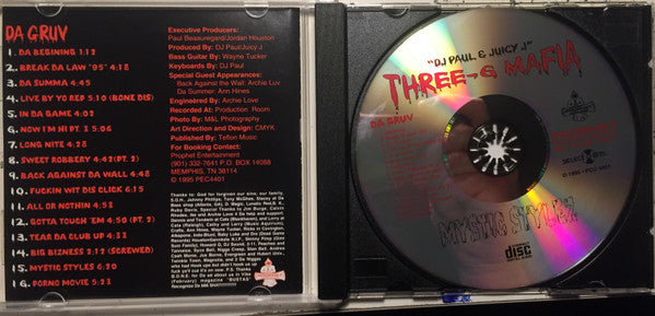 Three-6 Mafia* : Mystic Stylez (CD, Album, RE)