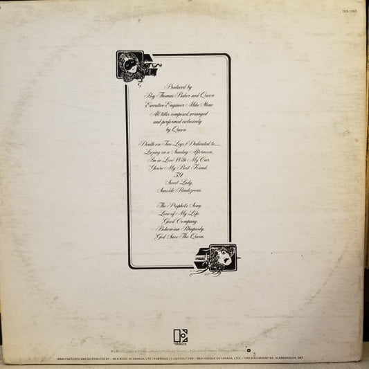 Queen : A Night At The Opera (LP, Album, RE, Emb)