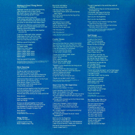 Olivia Newton-John : Making A Good Thing Better (LP, Album, Gat)