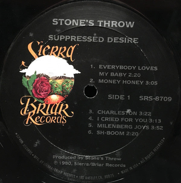 Stone's Throw : Suppressed Desire (LP, Album)