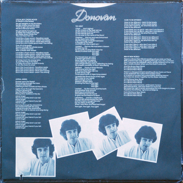 Donovan : Donovan (LP, Album, Pit)