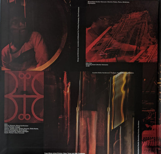 Herbie Hancock : Crossings (LP, Album, RE, Gat)