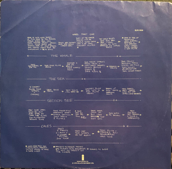 Jade Warrior : Waves (LP, Album, Gol)