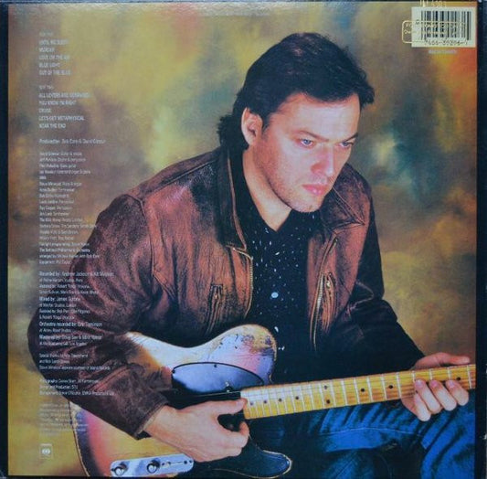 David Gilmour : About Face (LP, Album, Pit)