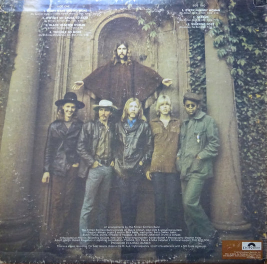 The Allman Brothers Band : The Allman Brothers Band (LP, Album, RE)