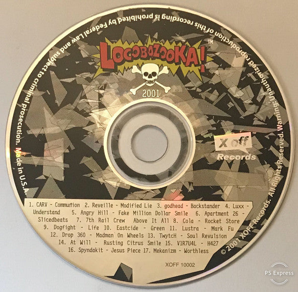 Various : Locobazooka! 2001 (CD, Comp)