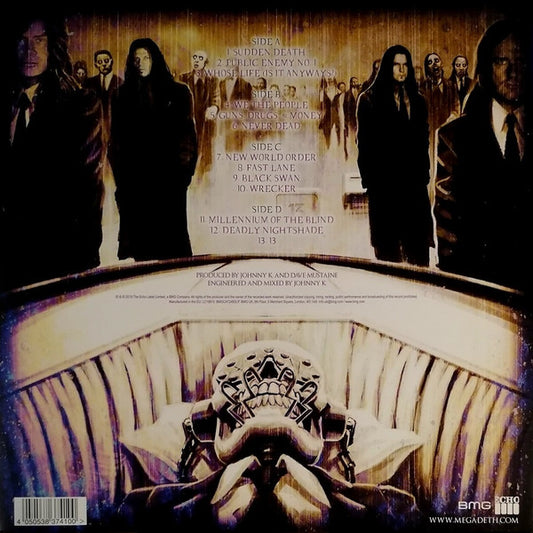 Megadeth : Th1rt3en (2xLP, Album, RE, RM)