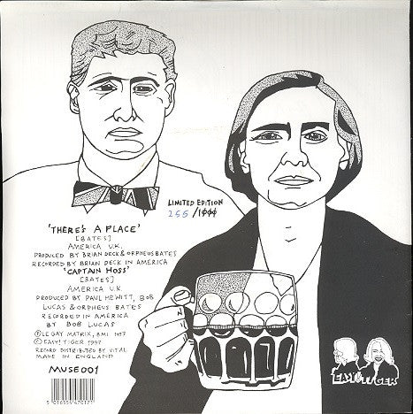 America-Uk : There's A Place / Captain Hoss (7", Ltd, Num)