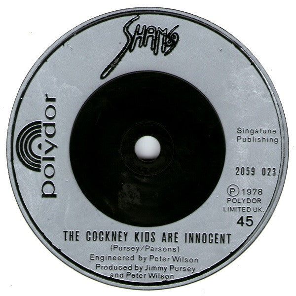 Sham 69 : Angels With Dirty Faces (7", Single)