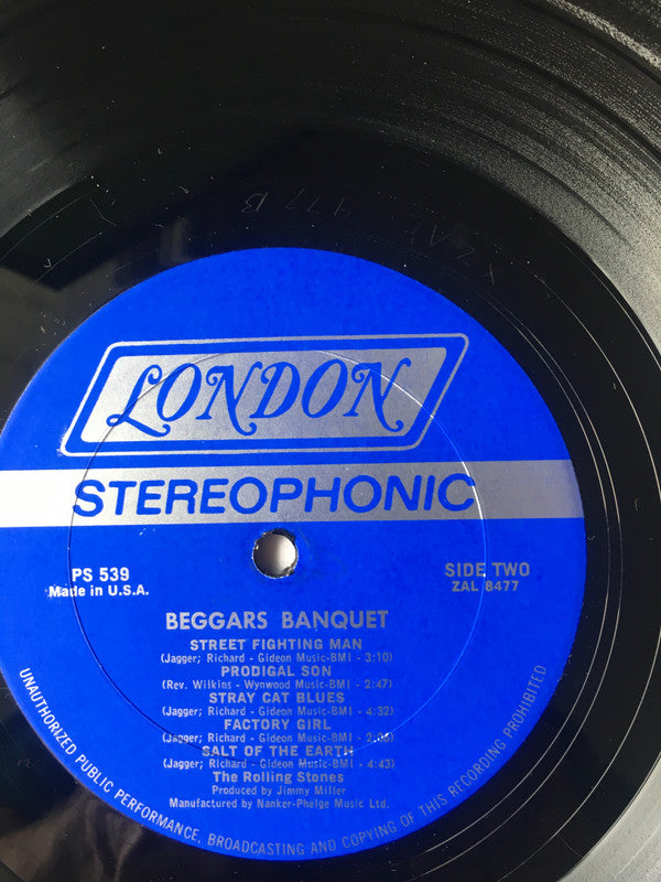 Rolling Stones* : Beggars Banquet (LP, Album, Gat)