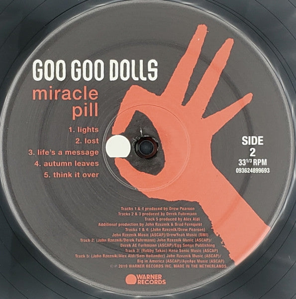 Goo Goo Dolls : Miracle Pill (LP, Album)