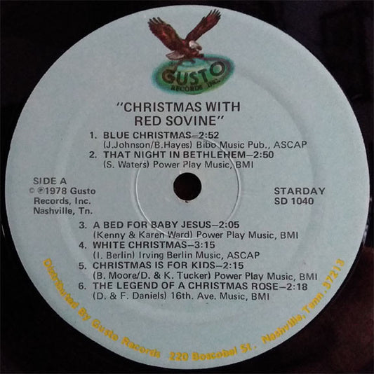 Red Sovine : Christmas With Red Sovine (LP, Album)